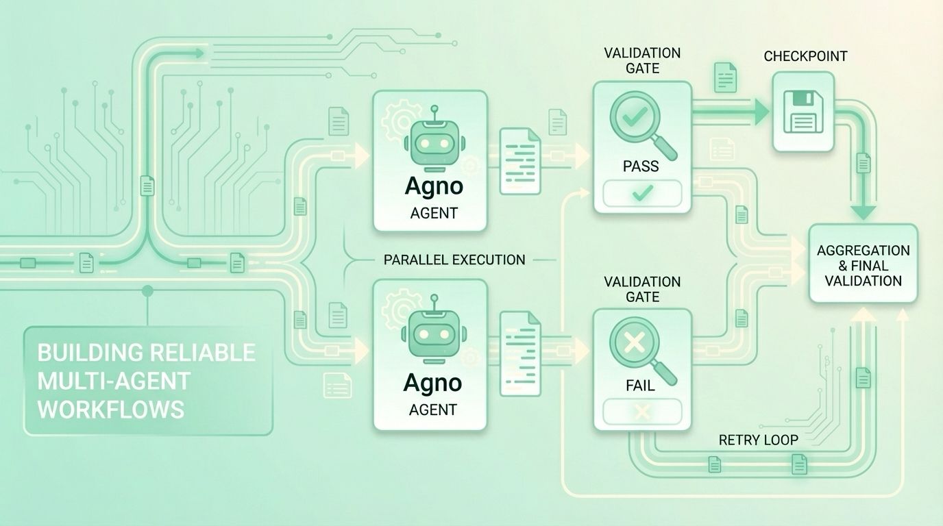 Building Reliable Multi-Agent Workflows: Durable Execution with Validation Gates